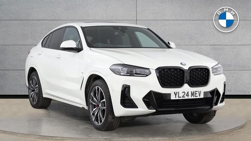 White Used 2024 BMW X4 M Sport SUV | £45,000 (Fair price) - Image 1/4