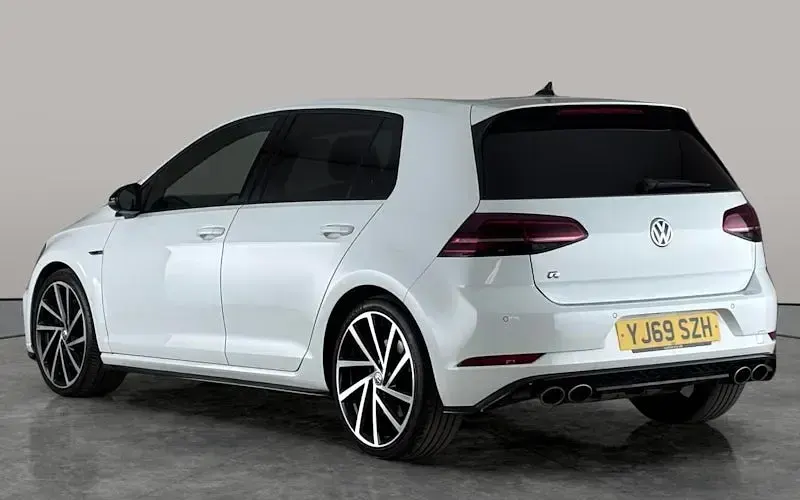 Used VW Golf VII R 300 HP (220 kW) 2020 White Hatchback