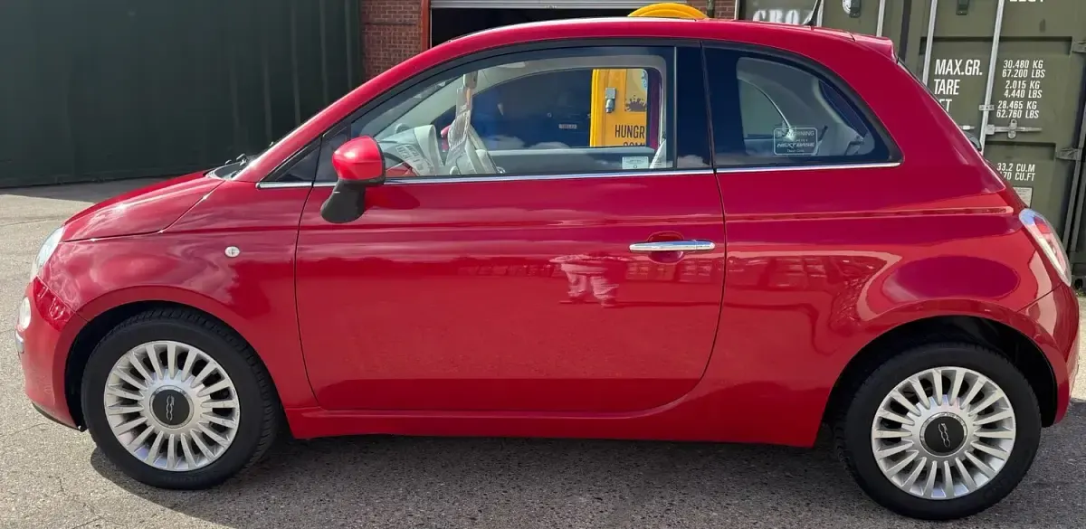 Used Fiat 500 Lounge 69 HP (50 kW) 2013 Red Hatchback