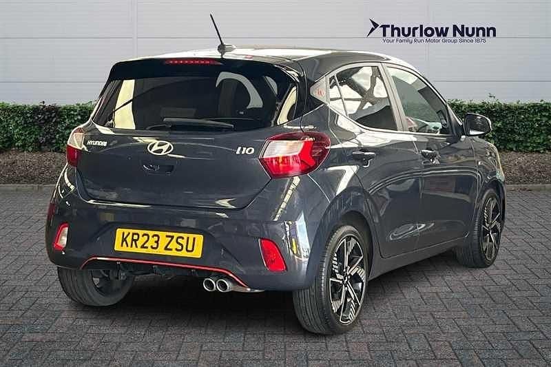 Used Hyundai i10 N Line 101 HP (74 kW) 2023 Grey Hatchback