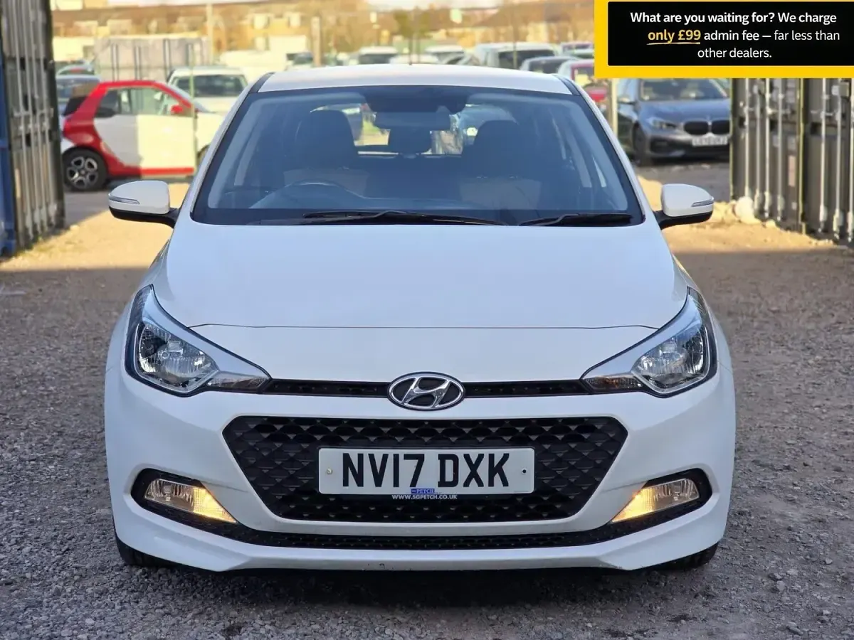Used Hyundai i20 SE 100 HP (73 kW) 2017 White Hatchback