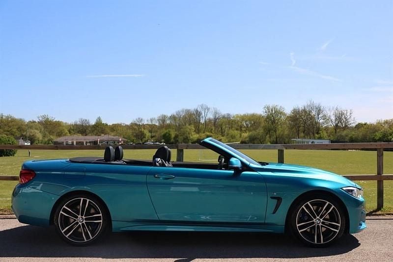 Begagnad BMW 420 M Sport 2020 Blå Cab