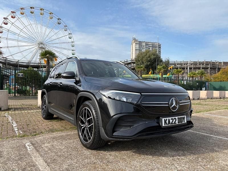 Black Used 2022 Mercedes EQB300 AMG Line Premium SUV | £20,995 (Super price) - Image 1/4