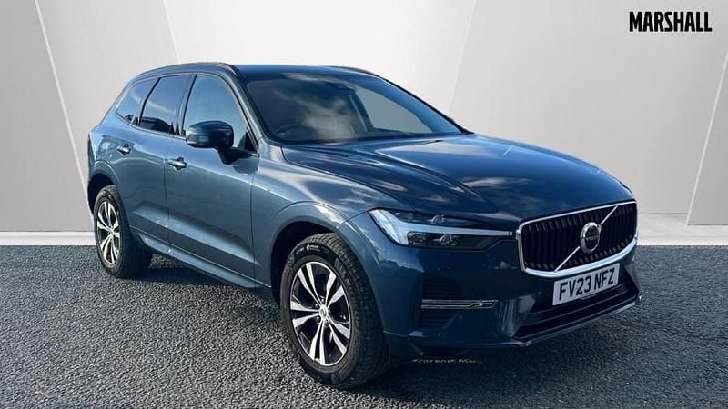 Metallic denim blue Used 2023 Volvo XC60 Core SUV | £32,480 (Fair price) - Image 1/4
