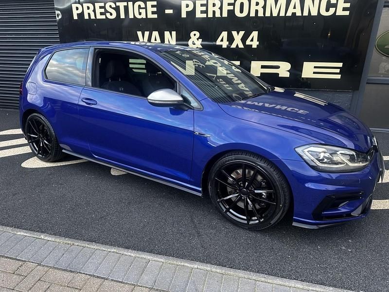 Used VW Golf VII R 310 HP (228 kW) 2018 Blue Hatchback