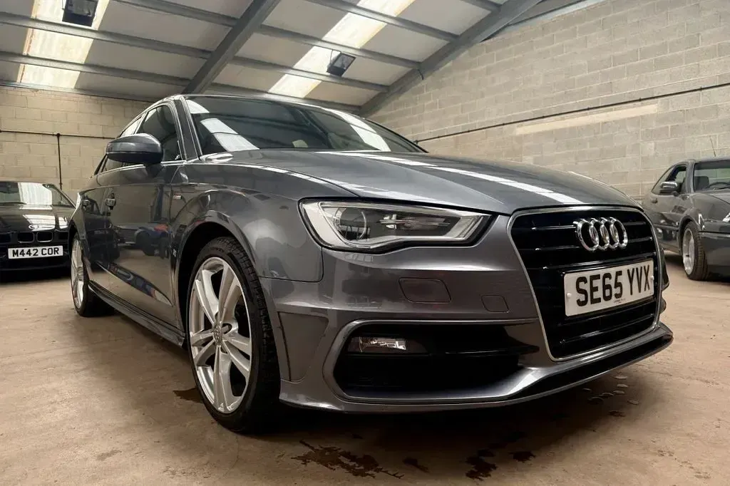Used Audi A3 Sportback S-Line 150 HP (110 kW) 2016 Grey Hatchback