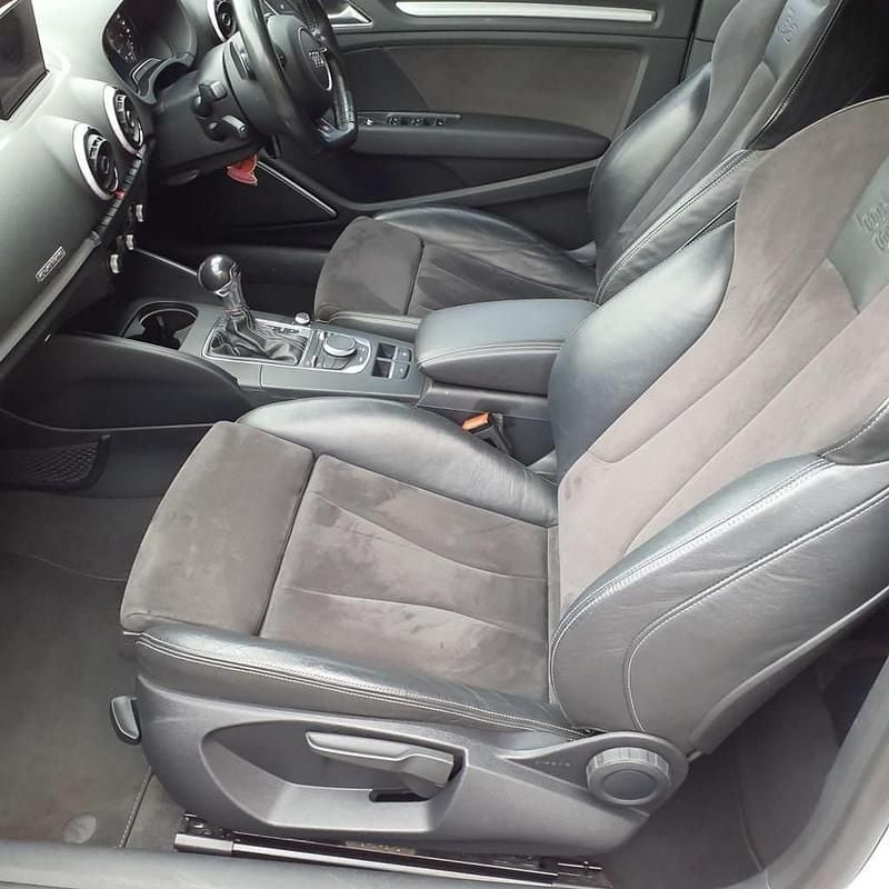 Used Audi S3 Cabriolet Design 300 HP (220 kW) 2016 White Cabriolet