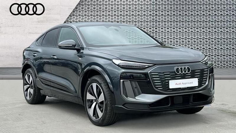 Grey Used 2025 Audi Q6 e-tron Sport SUV | £49,200 (Super price) - Image 1/4