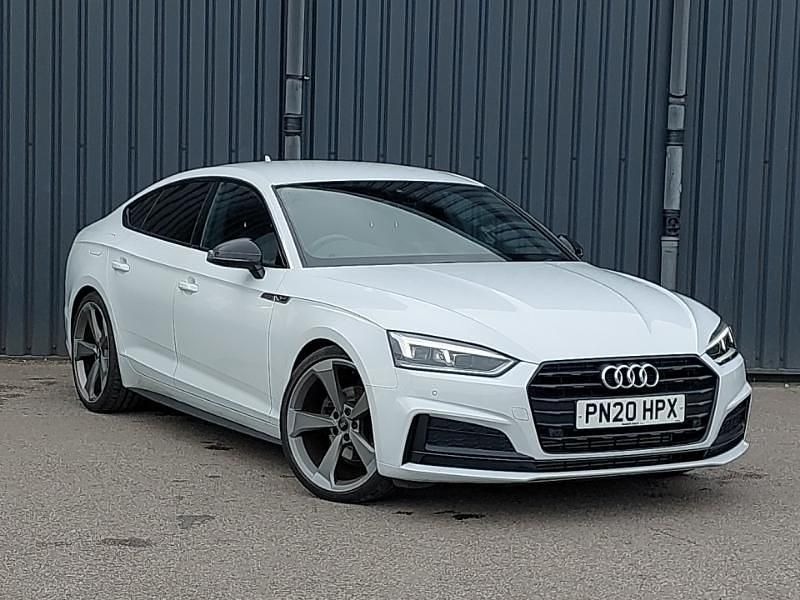 Used Audi A5 Black Edition 150 HP (110 kW) 2020 White Coupe