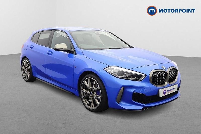 Blue Used 2022 BMW M135 Hatchback | £26,599 (Fair price) - Image 1/4