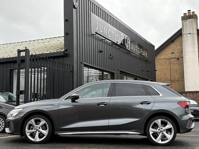 Used Audi A3 S-Line 150 HP (110 kW) 2020 Grey Hatchback