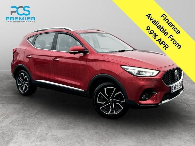 Used MG ZS Exclusive 2021 Red Hatchback