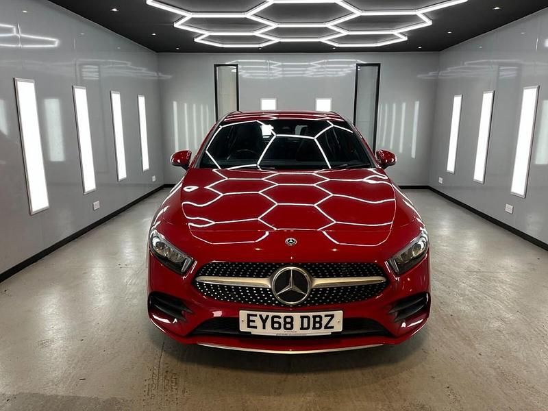 Used Mercedes A180 AMG line 2018 Red Hatchback