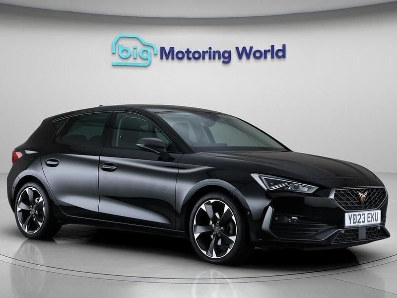 Black Used 2023 Cupra Leon Hatchback | £19,500 (Good price) - Image 1/4