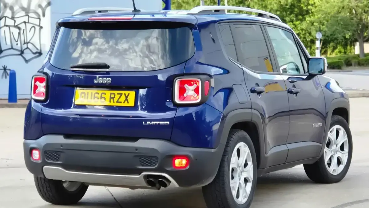 Used Jeep Renegade Limited 140 HP (102 kW) 2016 Blue SUV