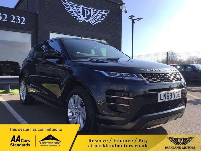 Black Used 2019 Land Rover Range Rover evoque R-Dynamic SUV | £16,495 (Good price) - Image 1/4