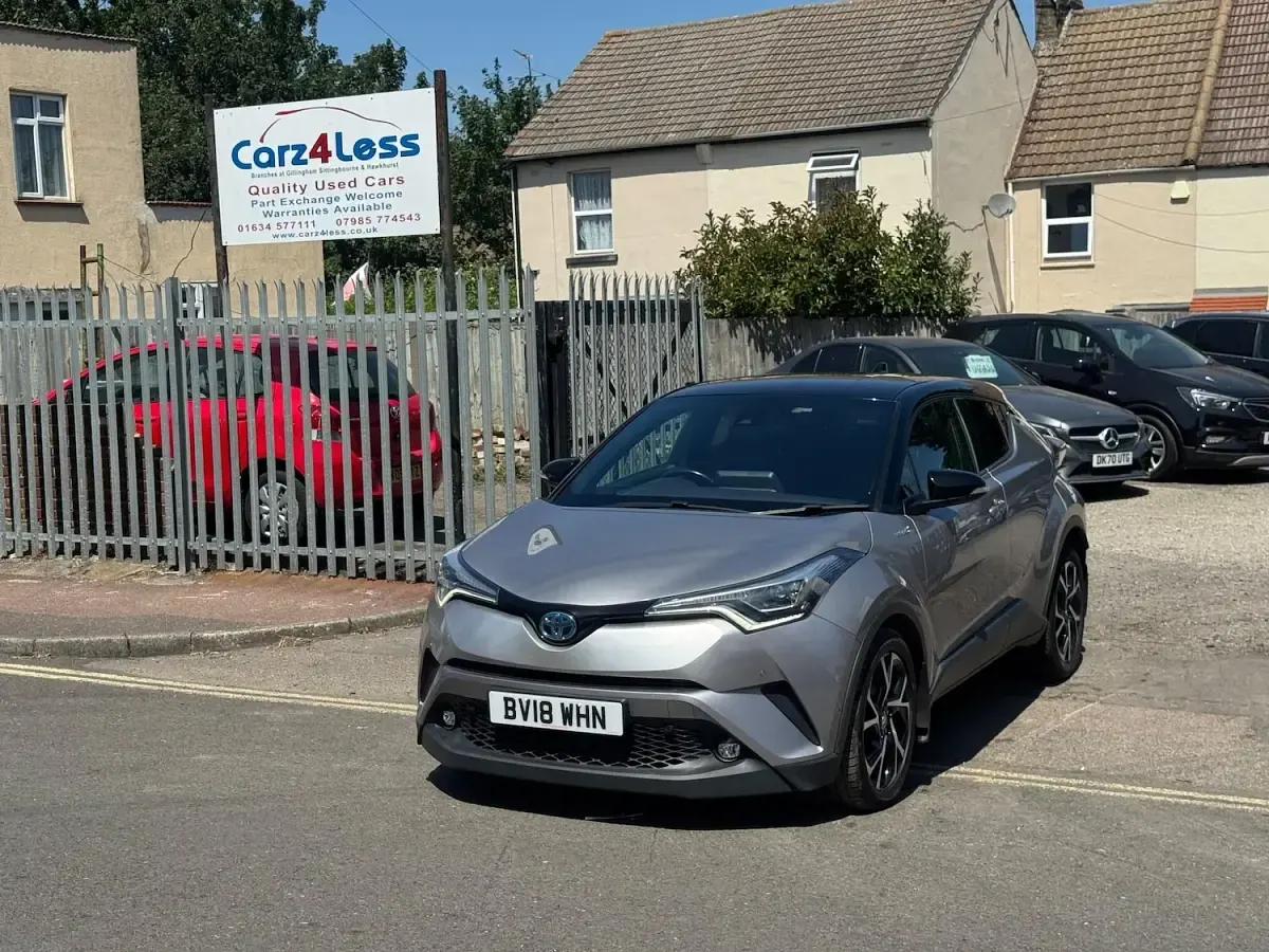 Used Toyota C-HR 122 HP (89 kW) 2018 Silver SUV