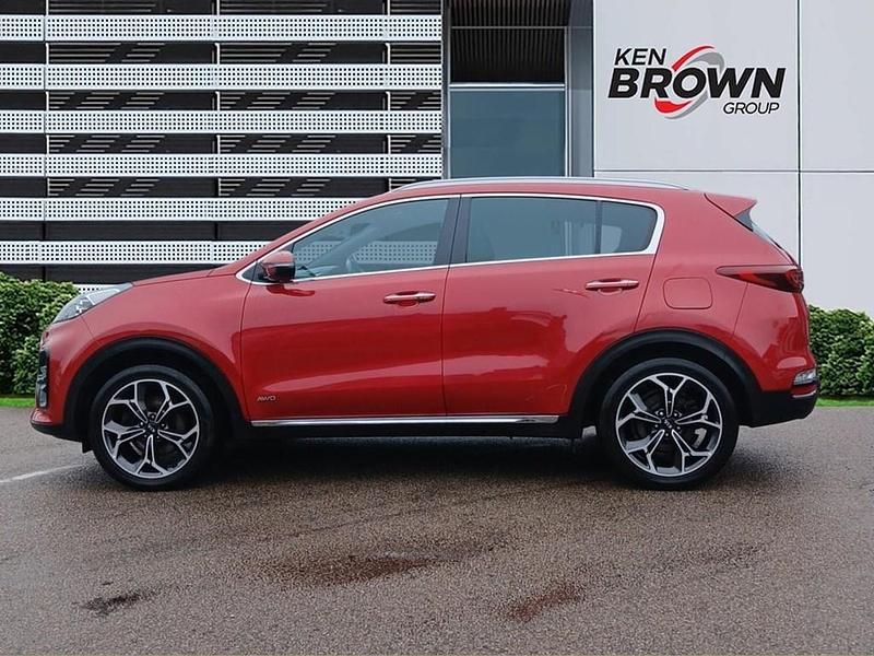Used Kia Sportage GT-Line 177 HP (130 kW) 2019 Red SUV