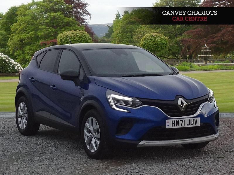 Used Renault Captur Iconic 2021 Blue/black SUV