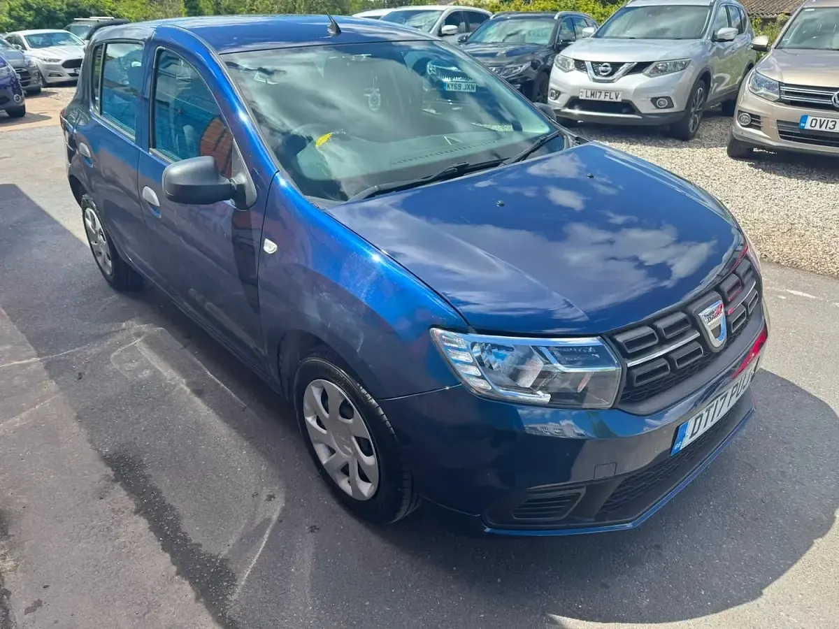 Used Dacia Sandero Ambiance 2017 Blue Hatchback