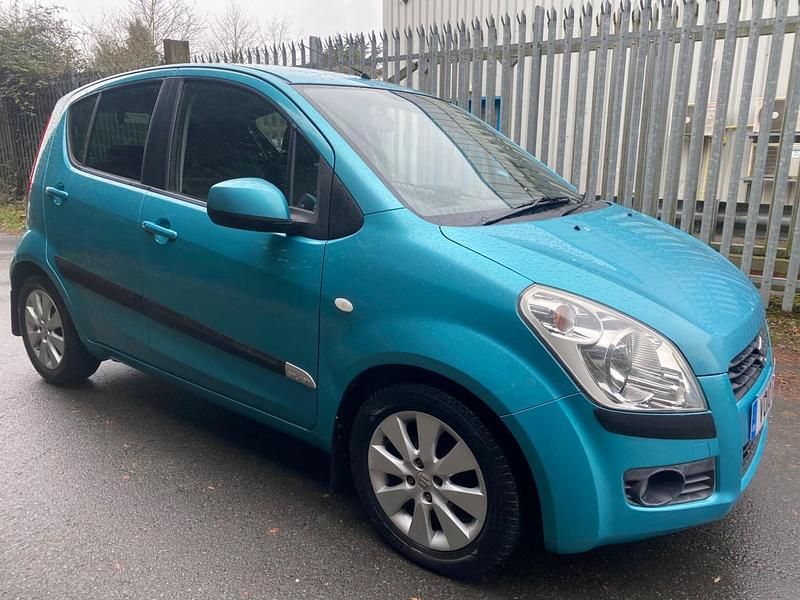 Used Suzuki Splash GLS 86 HP (63 kW) 2010 Turquoise Hatchback