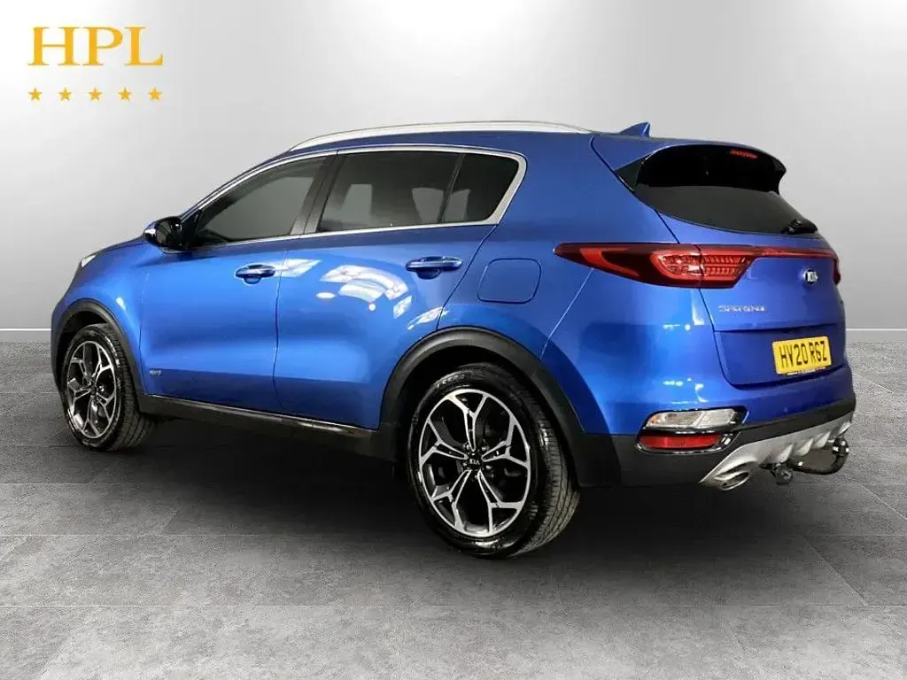 Used Kia Sportage GT-Line 174 HP (127 kW) 2020 Blue SUV