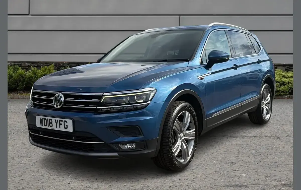 Used VW Tiguan Allspace SEL 147 HP (108 kW) 2018 Blue SUV