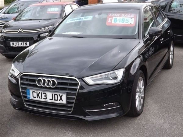 Black Used 2013 Audi A3 Hatchback | £8,495 (Fair price) - Image 1/4