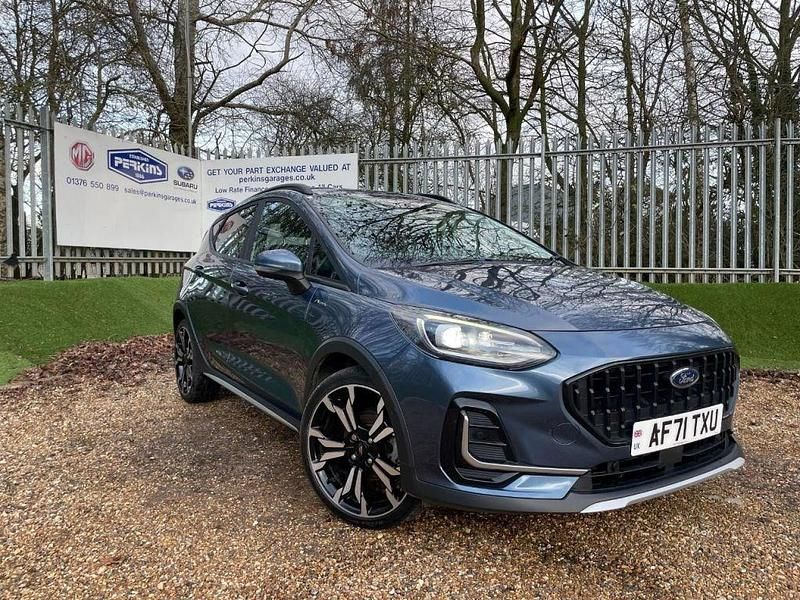 Used Ford Fiesta Active 125 HP (91 kW) 2022 Blue Hatchback