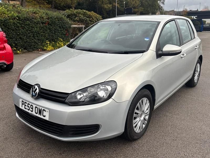 Silver Used 2009 VW Golf VI S Hatchback | £3,995 (Fair price) - Image 1/4