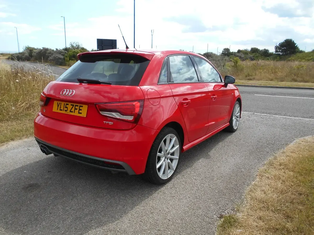 Used Audi A1 S-Line 2015 Red Hatchback