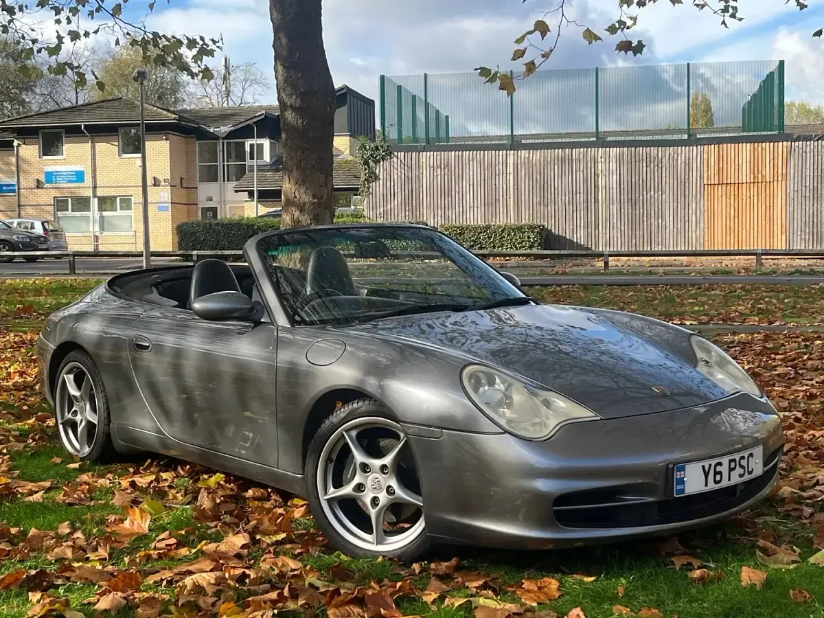 Used Porsche 911 Carrera Cabriolet 2001 Grey Cabriolet