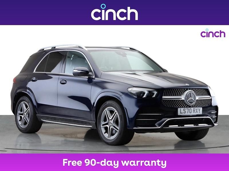 Blue Used 2020 Mercedes GLE300 AMG Line Premium SUV | £32,419 (Fair price) - Image 1/3