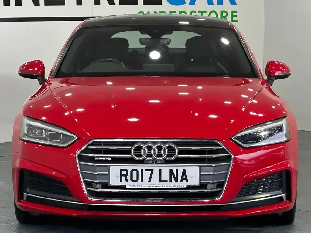Used Audi A5 Sportback S-Line 190 HP (139 kW) 2017 Red Hatchback