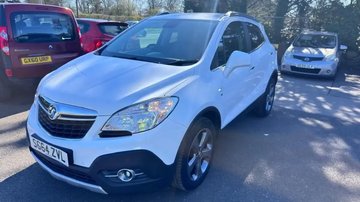 Używany Vauxhall Mokka S 115 KM (84 kW) 2014 Biały SUV