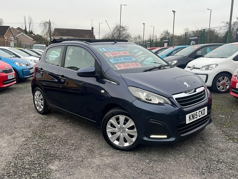 Used Peugeot 108 Active 68 HP (50 kW) 2015 Blue Hatchback