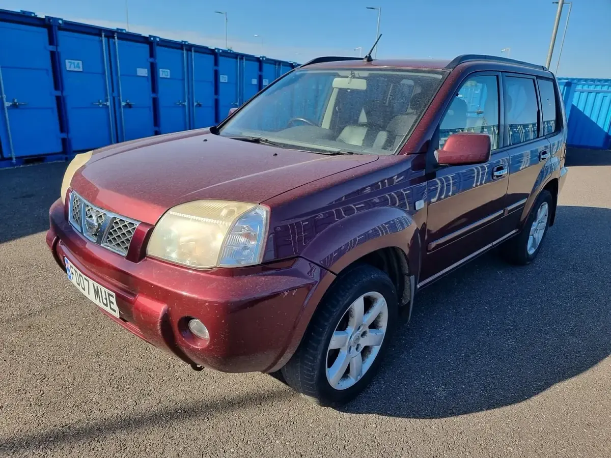 Used Nissan X-Trail 136 HP (100 kW) 2007 Red SUV