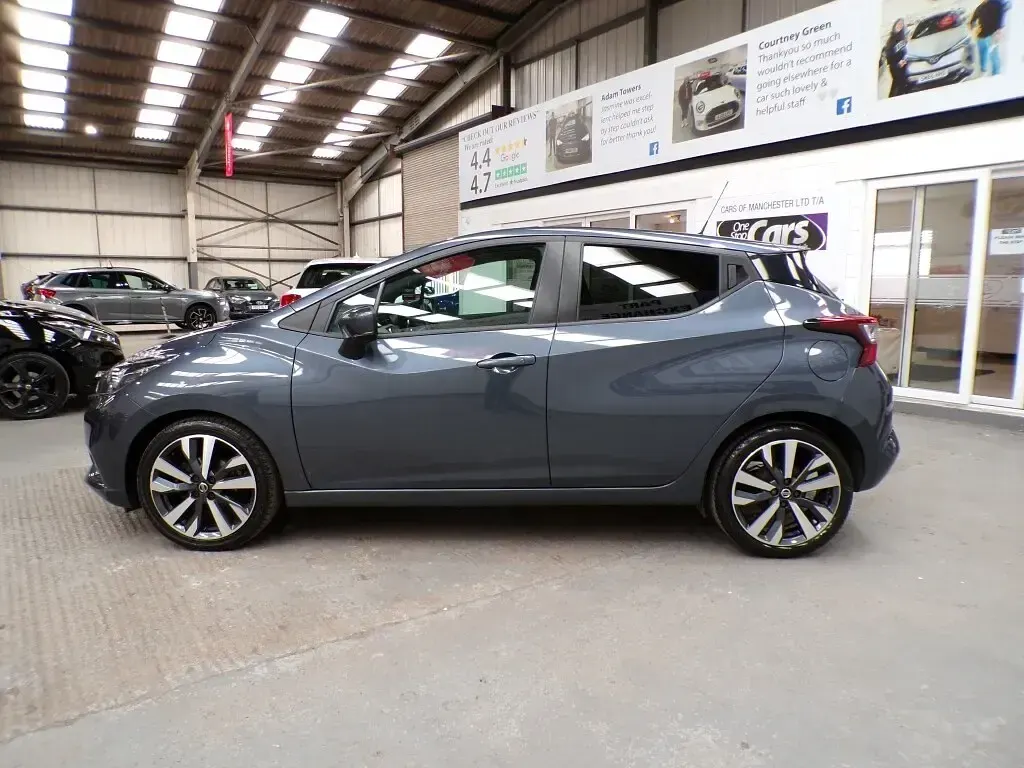 Used Nissan Micra Tekna 92 HP (67 kW) 2022 Grey Hatchback