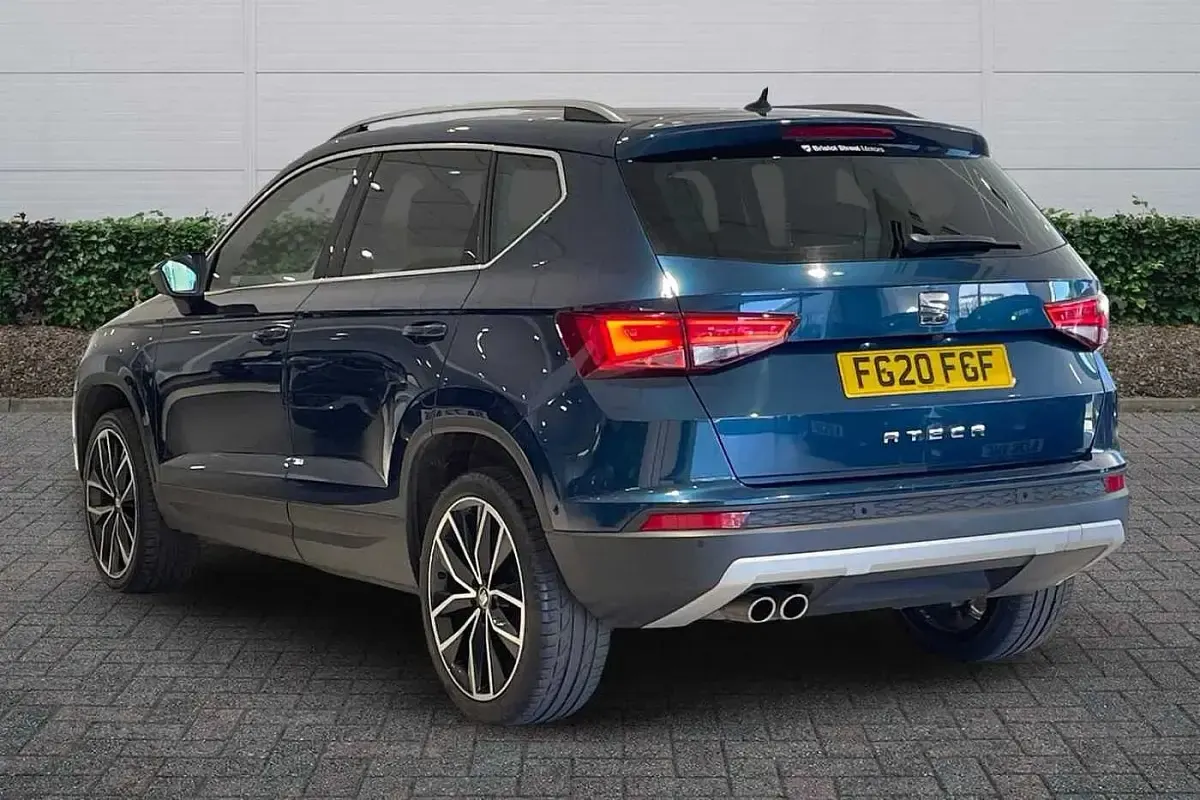 Used Seat Ateca XCELLENCE Lux 150 HP (110 kW) 2020 Blue SUV