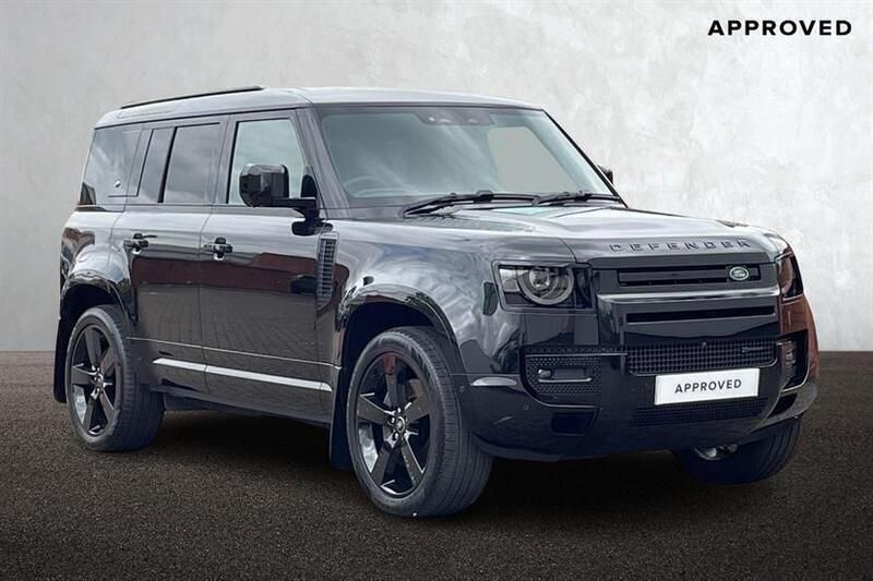 Santorini black Used 2022 Land Rover Defender SE Dynamic SUV | £58,650 (Good price) - Image 1/4