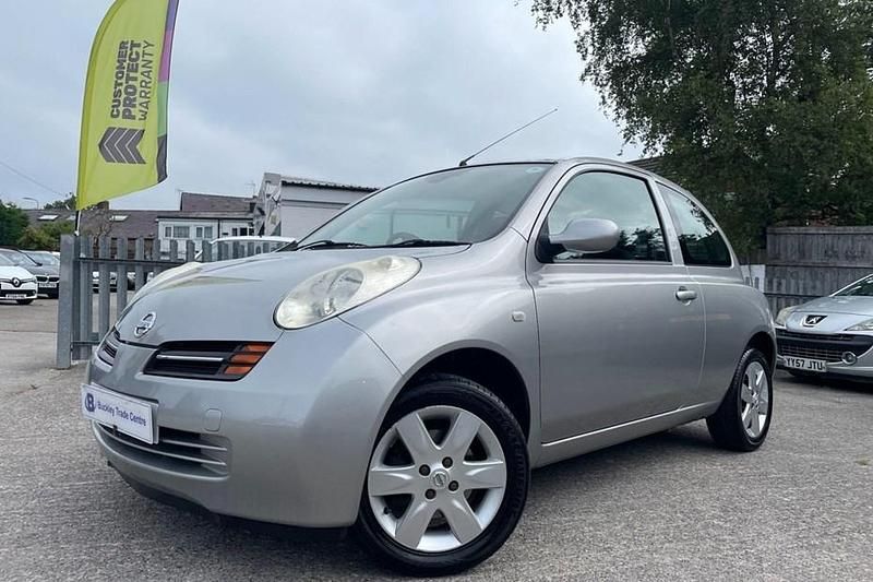 Silver Used 2004 Nissan Micra SE Hatchback | £1,990 (Fair price) - Image 1/1