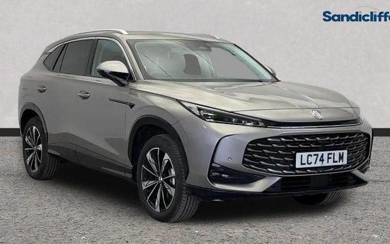 Metallic cosmic silver Used 2024 MG HS Trophy SUV | £21,000 (Expensive) - Image 1/4