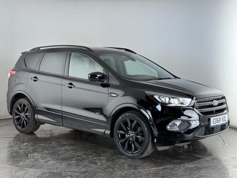 Black Used 2018 Ford Kuga ST-Line X SUV | £14,800 (Fair price) - Image 1/3