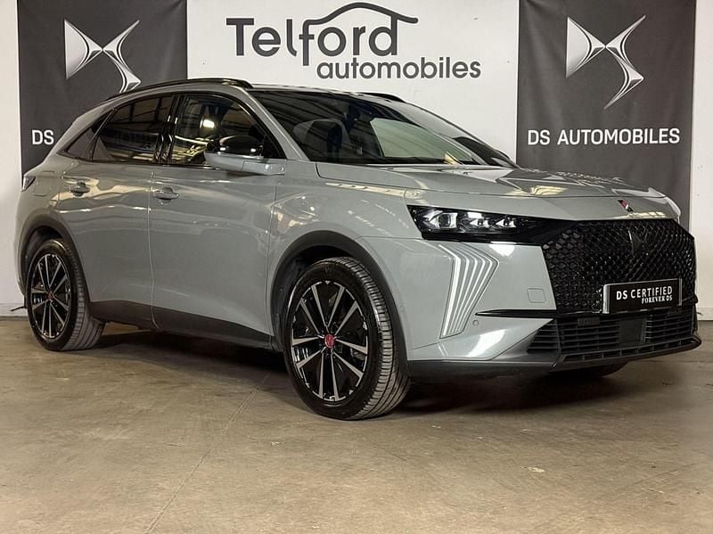 Grey Used 2023 DS Automobiles DS7 Crossback Performance Line Plus SUV | £28,995 - Image 1/4