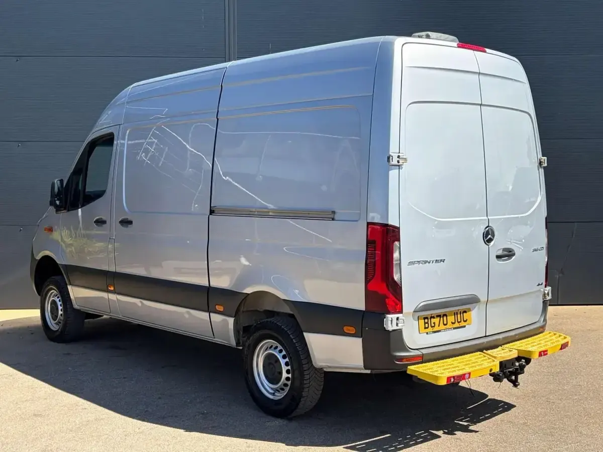 Używany Mercedes Sprinter 2021 Srebrny Van