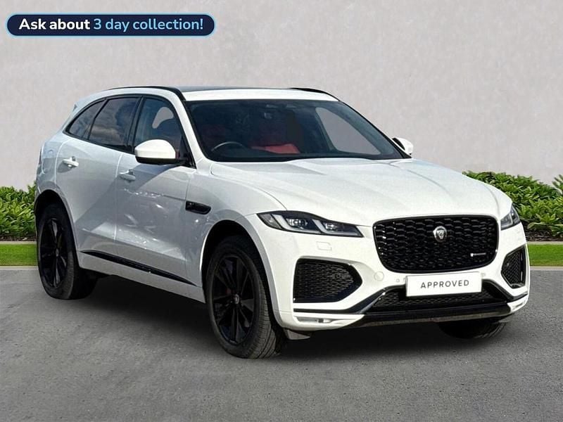 White Used 2022 Jaguar F-Pace R-Dynamic SUV | £33,119 (Fair price) - Image 1/4