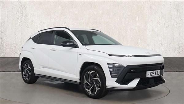 White Used 2024 Hyundai Kona N Line SUV | £28,992 (Expensive) - Image 1/4