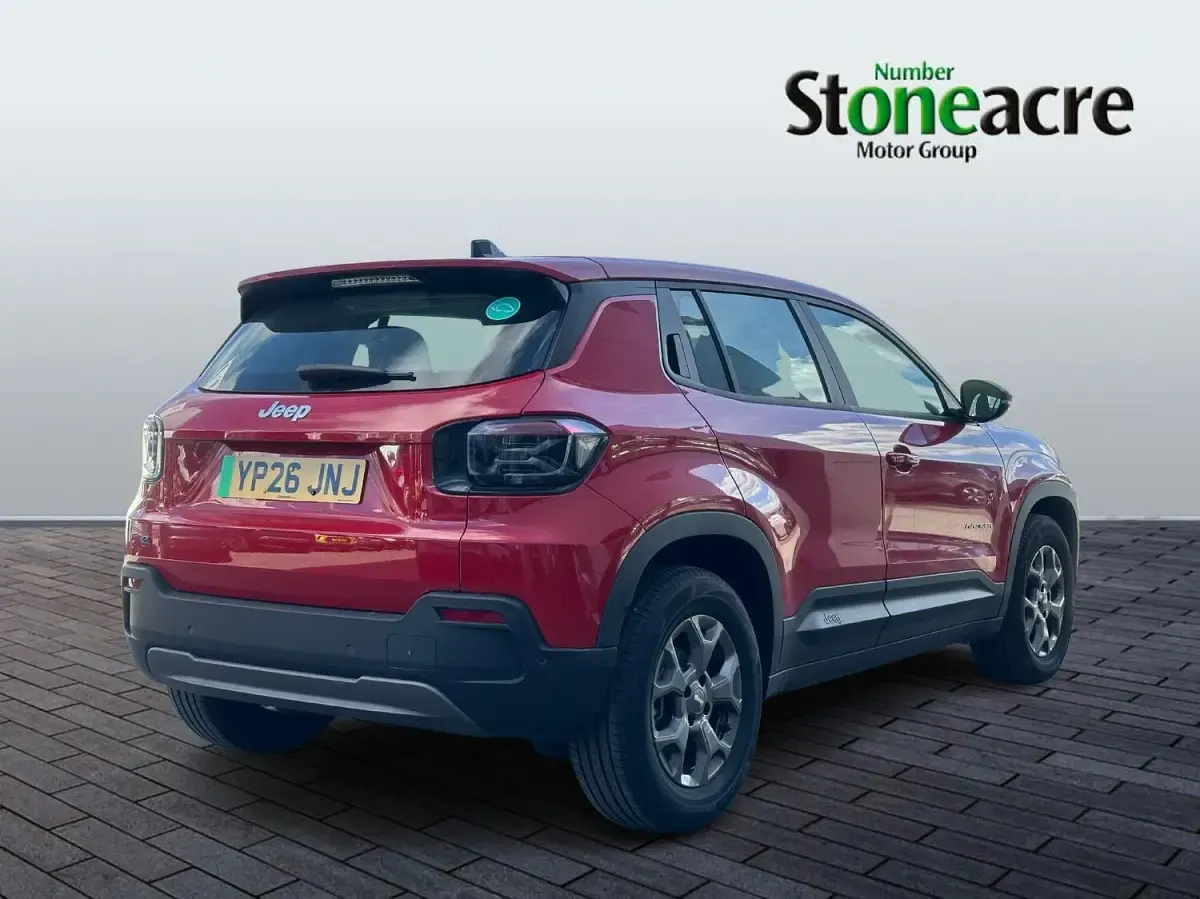 New Jeep Avenger Longitude 114 kW (156 HP) 2026 Red SUV