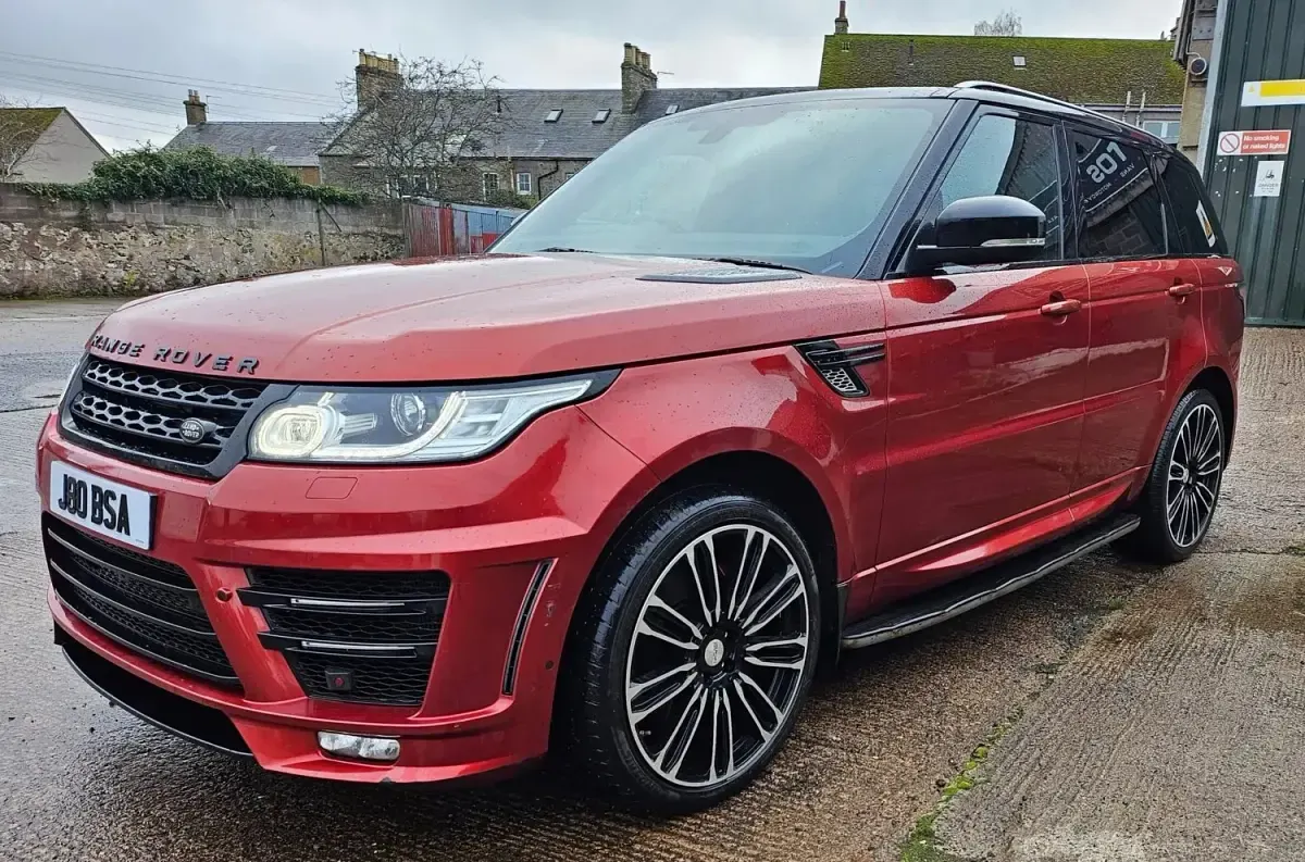 Second-hand Land Rover Range Rover Autobiography Dynamic 292 CP (214 kW) 2013 Roșu SUV