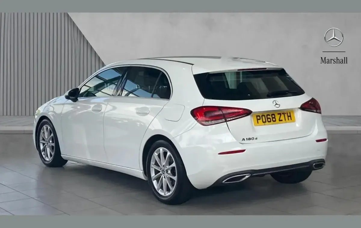 Used Mercedes A180 113 HP (83 kW) 2018 White Hatchback